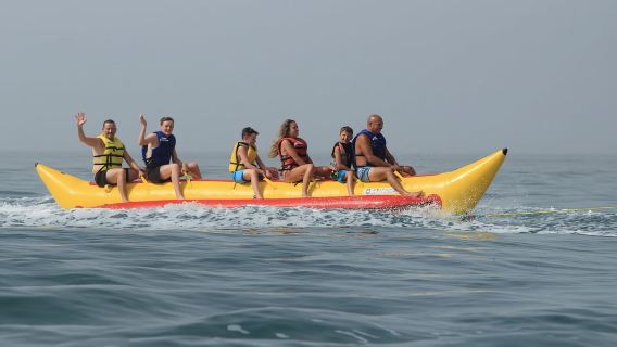 Albufeira: Banana Boat Adventure Ride