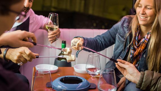 Zurich eTukTuk Private Tour - with Cheese Fondue and Wine