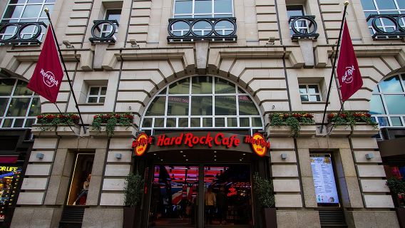 Hard Rock Cafe Piccadilly Circus with Set Menu for Lunch or Dinner