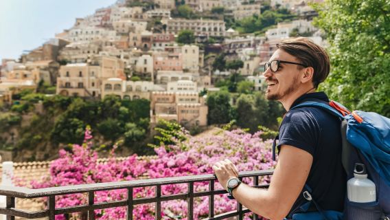1-day tour to Pompeii + Positano Lemon Town + Amalfi Coast from Rome, Italy