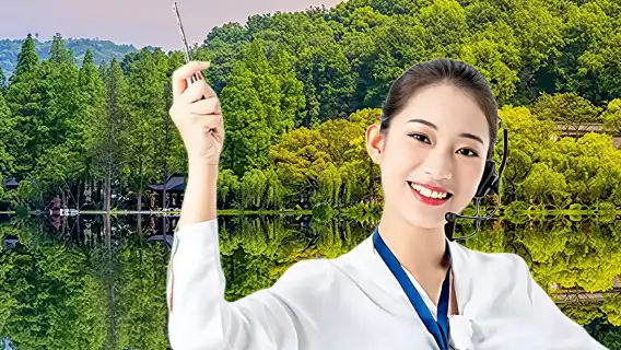 English guide service for Hangzhou attractions including West Lake, Leifeng Tower, and Lingyin Temple. 1-on-1 private tour (no join-in groups).