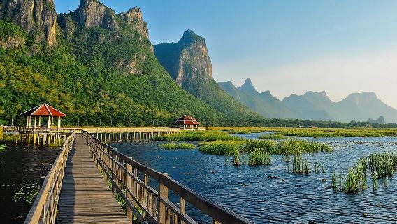 Scenic River Trip on the Pranburi River