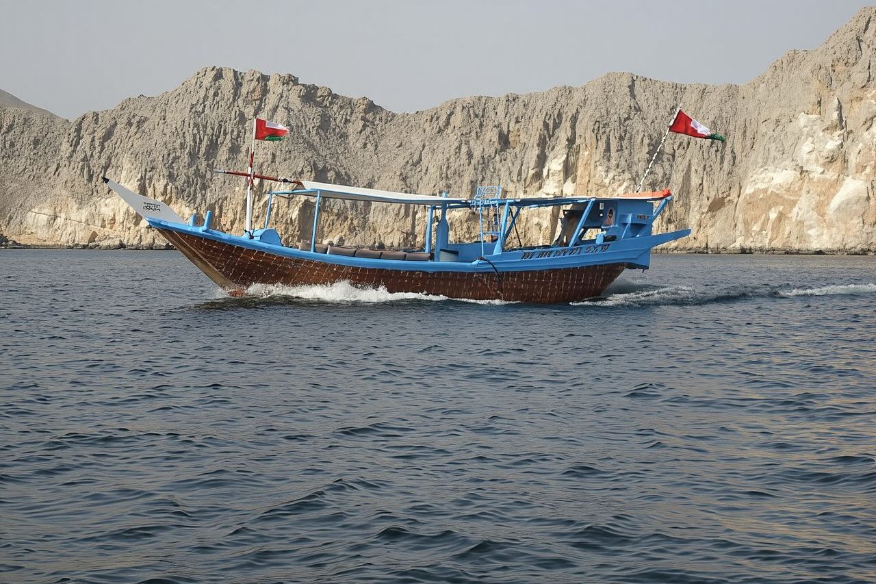 Full-Day Dhow Cruise in Khasab Musandam