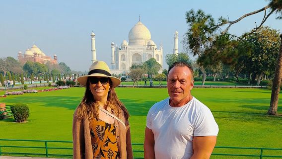 Excursion privée d'une journée au Taj Mahal, au Fort d'Agra et au Baby Taj au départ de Delhi