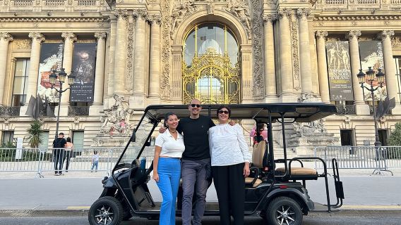 Tour privato in golf cart: monumenti di Parigi e tesori nascosti