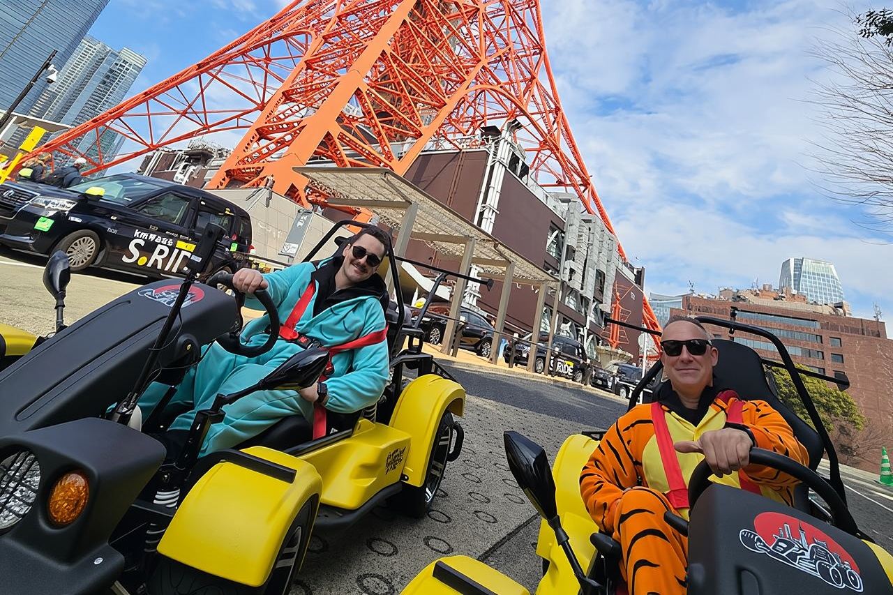 Go Karting Tokyo Uptown Experience|7 Top Destinations in 120 Mins