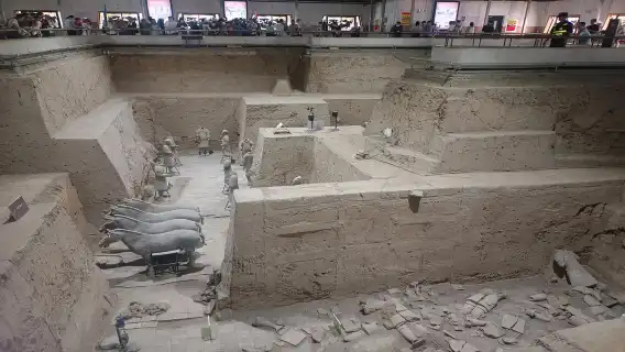 西安秦始皇兵馬俑博物館門票+精品小團人員導覽【含門票丨2-12人小團丨可選場次丨可選英文版丨資深老師導覽