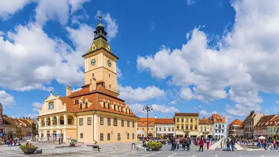 Bran Castle, Peles Castle and Brasov from Bucharest