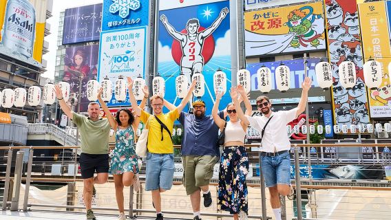 Visite à pied d'Osaka : trésors locaux, gastronomie et culture