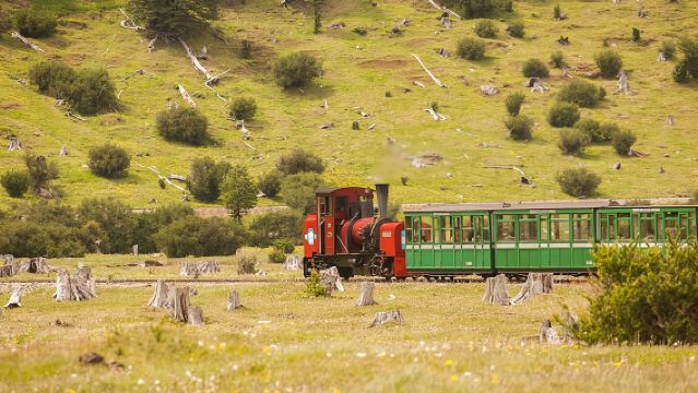 National Park and Train Trip End of the World Guided Tour