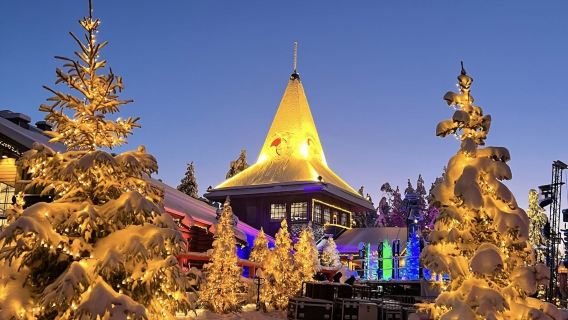 芬蘭羅瓦涅米聖誕老人村-哈士奇雪橇體驗【中文專車-悅享旅程】