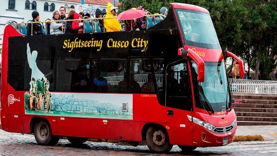 Cusco: City Tour en Autobús Descapotable