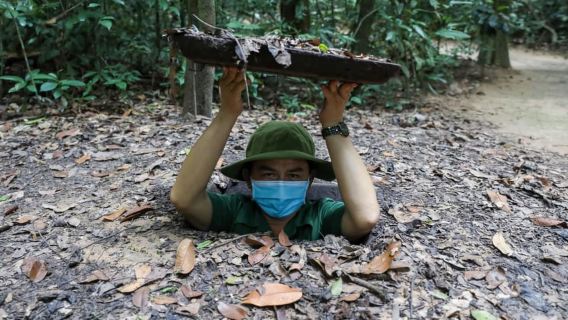 Ho-Chi-Minh-Stadt: Cu-Chi-Tunnel, halber Tag (Ben-Duoc-Tunnel)