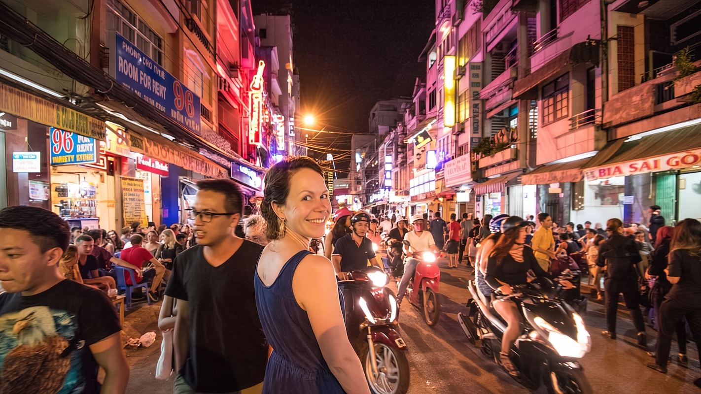 Saigon bij zonsondergang: de ultieme streetfoodervaring