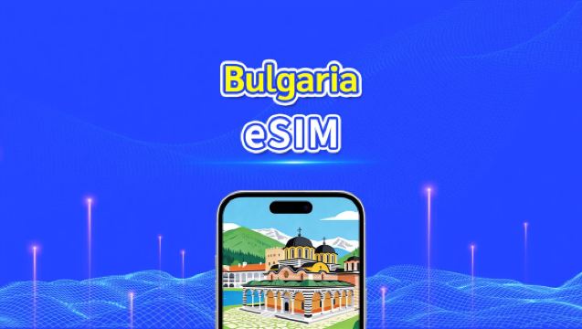 eSIM Bulgaria | 4G/5G | mạng tốc độ cao | Gói dữ liệu hàng ngày/tổng | Hóa đơn 24 giờ | 1-30 ngày | mã QR