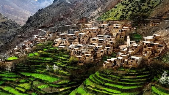 Marrakech: Montañas y pueblos del Atlas, cascadas, paseo en camello