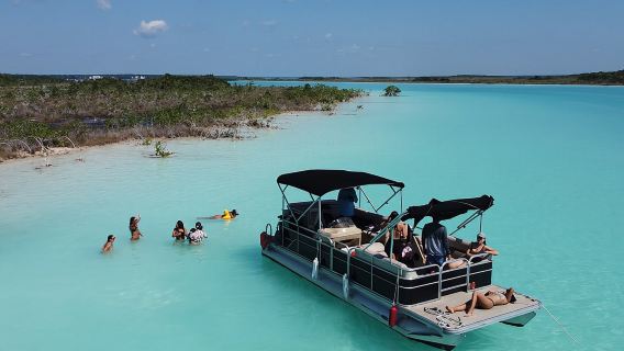 Tour du thuyền Pontoon - Tham quan Kênh Cướp biển, Cenotes và các đảo.