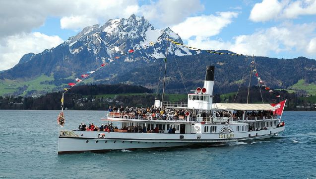 Pilatus - self-guided Golden Round Trip from Lucerne including boat cruise