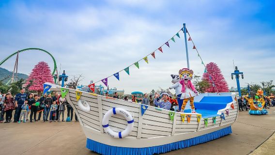 珠海長隆横琴湾パッケージ2日1泊/3日2泊で海洋王国/スペースシップパーク/長隆ショー/カカ虎/ビュッフェを楽しむ スペースシップ/横琴湾/サーカス/迎海から選択可能