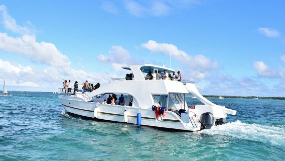 Punta Cana Booze Cruise, Snorkeling, Sand-Bar with Entertainment