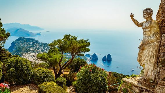 From Naples: Capri and Blue Grotto Day Tour