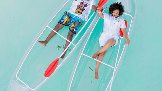 Zanzibar: Kayak dan Dron Lutsinar (dengan Pickup Termasuk)