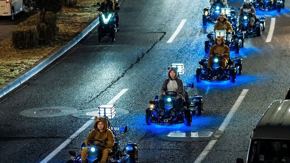 Tokio Go-Kart durch Shibuya und Shinjuku (Führerschein erforderlich)