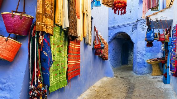 Excursión de día completo a Chefchaouen con almuerzo de 3 platos incluido.