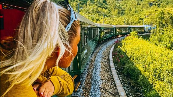 Norway Sognefjord Transport Package (Flåm Train Tour + Sognefjord Cruise + Passing Myrdal/Flåm + Oslo/Bergen/Voss Departure)