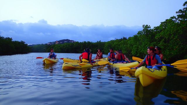 ทัวร์พายเรือคายัคกลางคืนที่เซนต์โทมัส