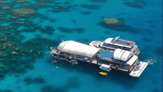 【可加購海底摩托|單雙礁體驗】凱恩斯大冒險號大堡礁遊船一日遊