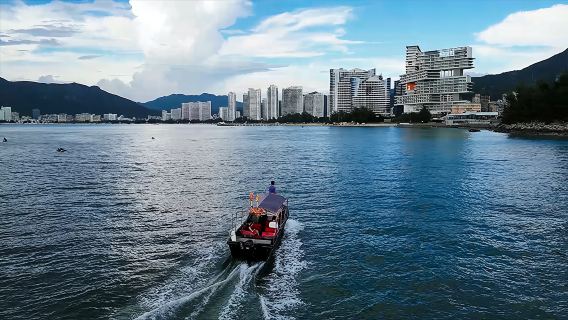 【私家團】巽寮灣海上玩樂+快艇捕魚+上島打卡+日落燒烤半日遊
