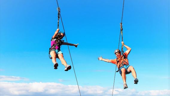 Adrenalin Addo Adventure Park: teleferica, Superman e altalena