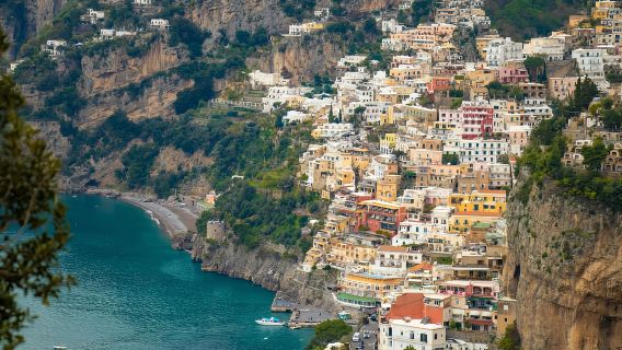 Da Napoli/Salerno: Tour di gruppo a Positano, Amalfi, Ravello