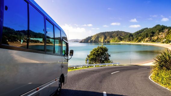 Russell: 1-Hour Sightseeing Tour by Coach & Long Beach