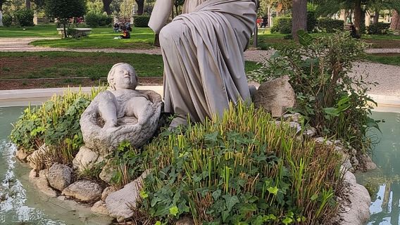 Rome : visite en voiturette de golf Visite des jardins de la Villa Borghèse