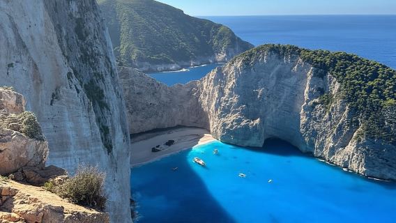Zakynthos Shipwreck view point