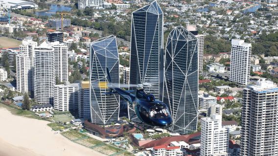 Tur helikopter di Gold Coast, Australia (tur helikopter 5-15 menit)
