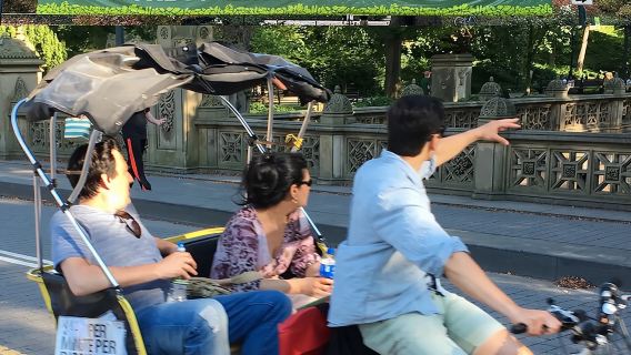 Tour xe đạp kéo ở Công viên Trung tâm