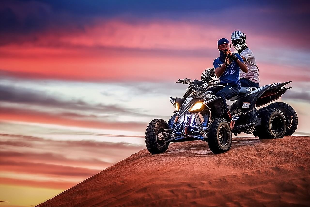 Ultimate Desert Experience Quad Bike, Sandboarding, Camel Ride 