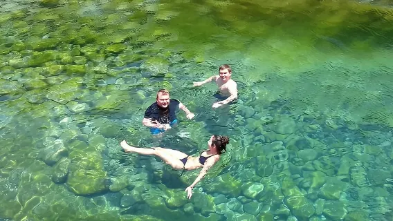 Santa Maria, Sal: All inclusive Salt Lake, Blue Eye and Shark Bay