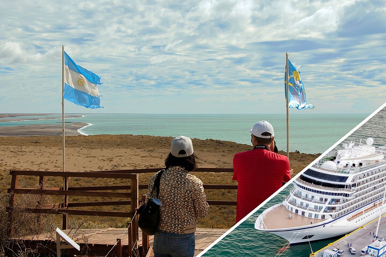 Shore Excursion Peninsula Valdes cruise passengers Puerto Madryn