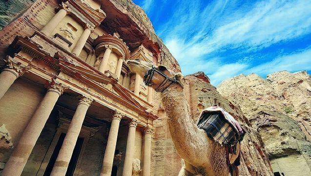 Day Tour To Petra From Dead Sea or Queen Alia Airport