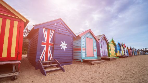 Мельбурн: однодневный тур «Радужные домики / Зоопарк + Остров пингвинов». Доступны пакеты на китайском и английском языках.