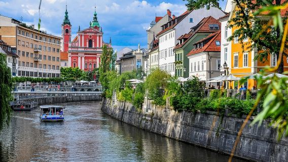 Lawatan berjalan kaki persendirian Ljubljana dengan penduduk tempatan