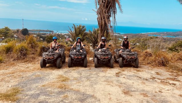 Roatan Private ATV Guided Jungle Tour