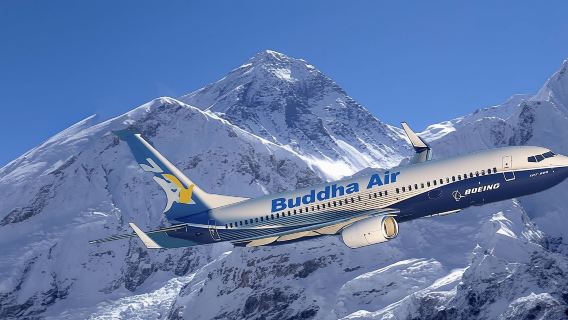 Katmandú: vuelo panorámico al Monte Everest en avión (asiento de ventanilla)