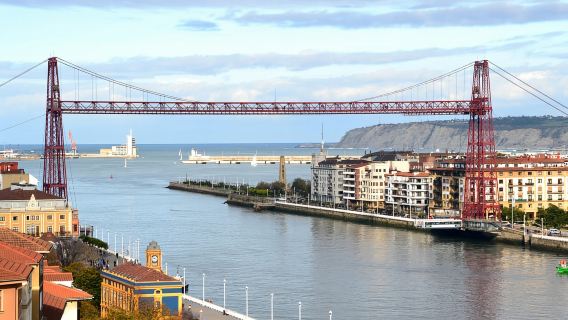 Getxo- und Bizkaia-Brücke von Bilbao