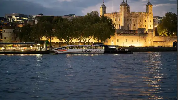 Uber Sightseeing Cruise on the River Thames in London - Evening Cruise