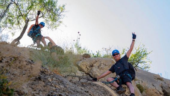 From Granada: Climb Zafarraya's 'Via Ferrata John Hogbin'